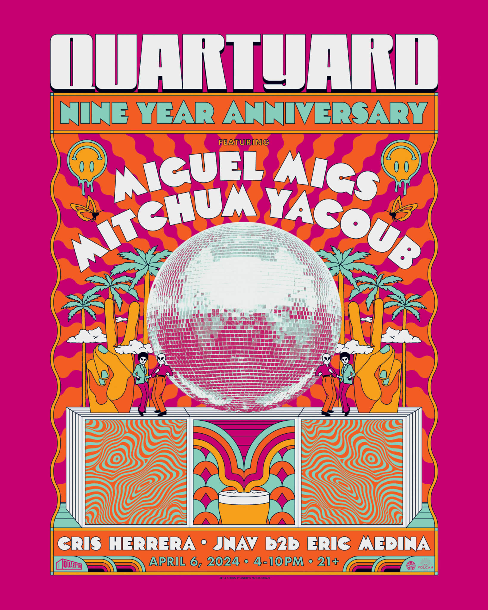 Quartyard 9 Year Anniversary w/ Miguels Migs & Mitchum Yacoub