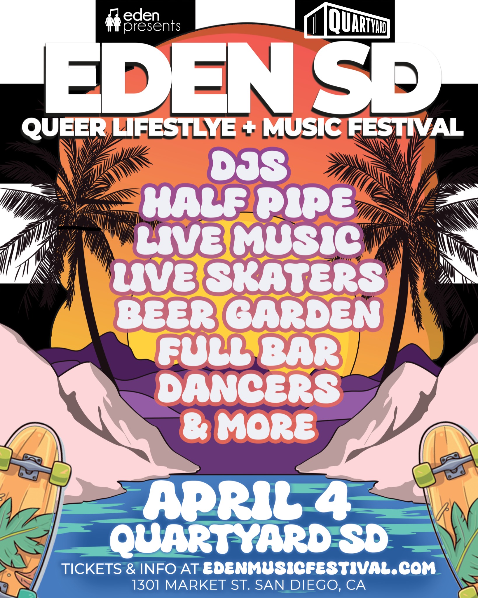EDEN SD W QUARTYARD LOGO